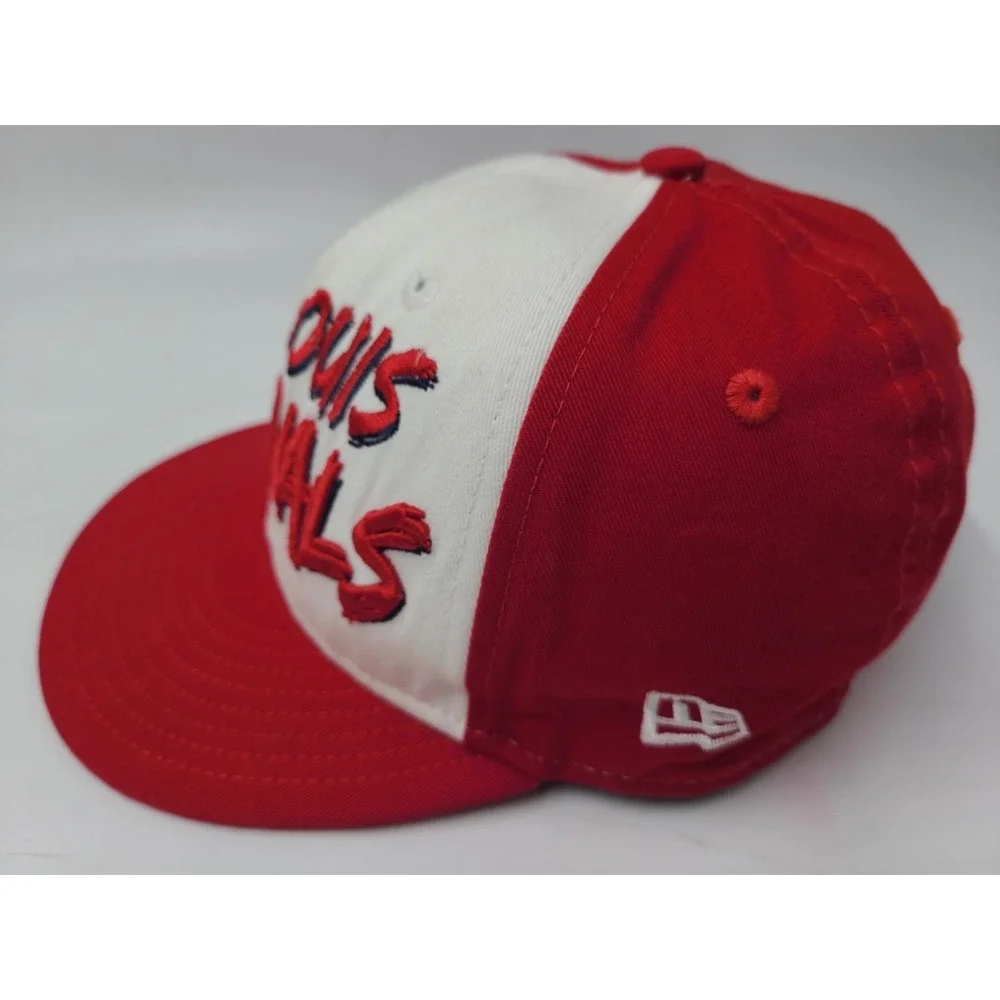 Youth St Louis Cardinals New Era 9Fifty Snapback Hat Cap MLB Baseball‎ White Red